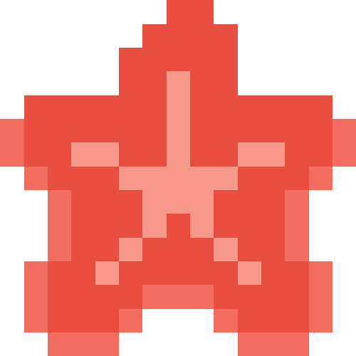 ヒトデ【レッド】