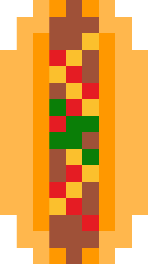 ホットドッグ（パセリあり）