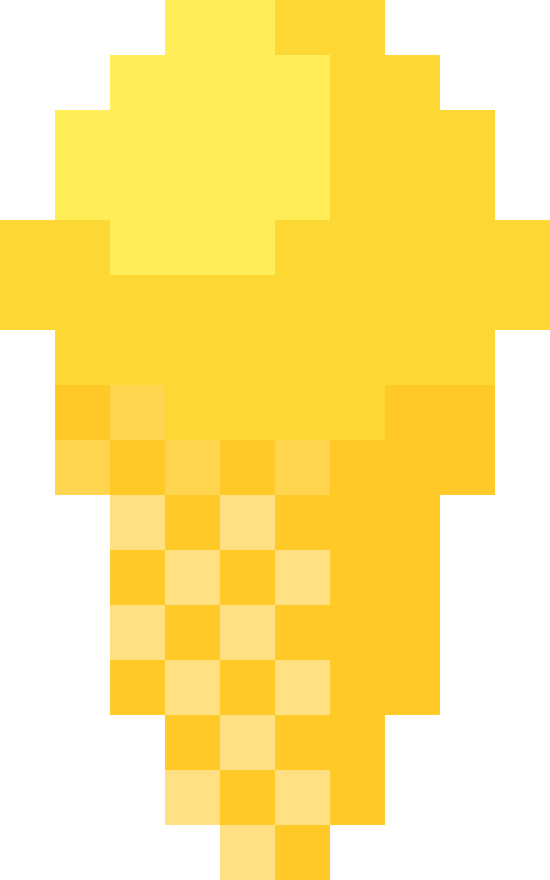 アイスクリーム（コーン/レモン）