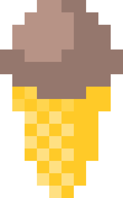 アイスクリーム（コーン/モカ）