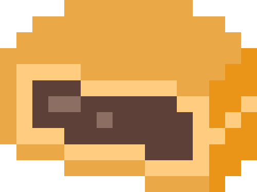 今川焼き（チョコクリーム）【断面】