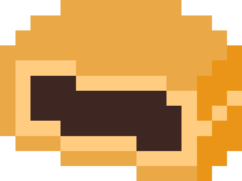 今川焼き（プレーン）【断面】