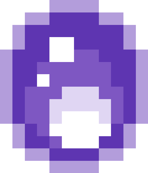 宝石（半球）【パープル】