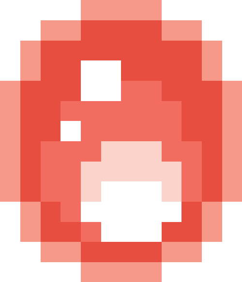 宝石（半球）【レッド】