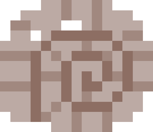 貝殻（巻貝）01【ブラウン】