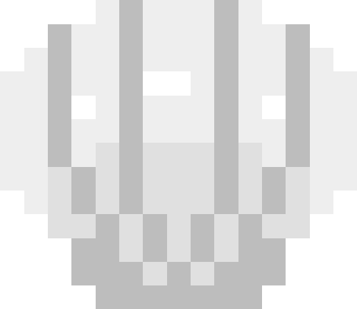 貝殻（二枚貝）【ホワイト】