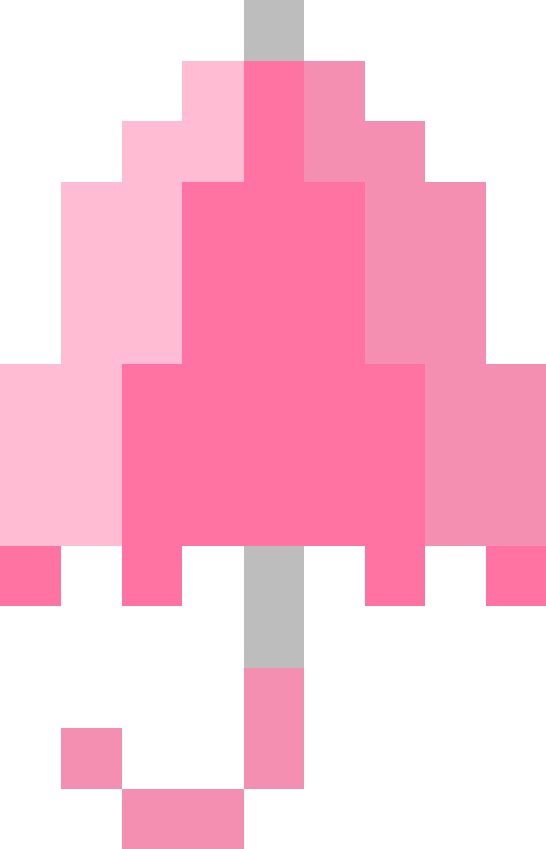 傘（畳み）【ピンク】