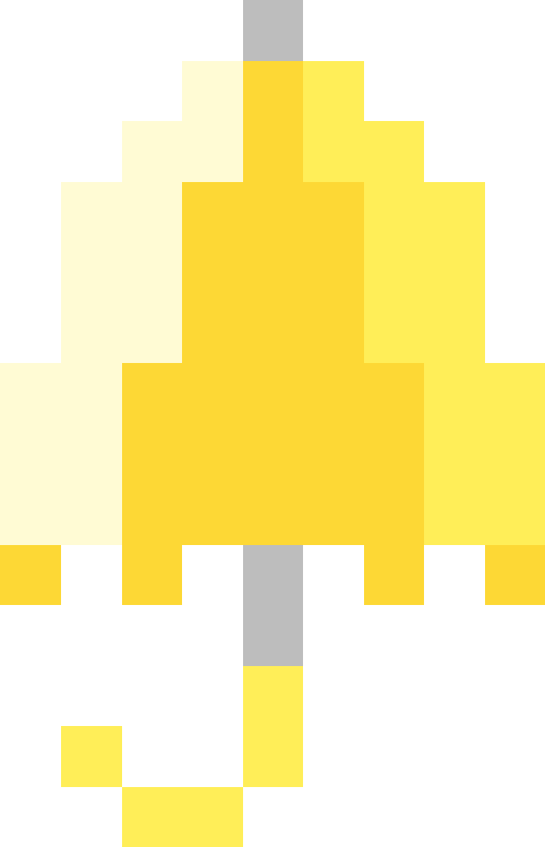 傘（畳み）【イエロー】