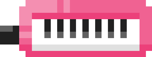 鍵盤ハーモニカ【ピンク】