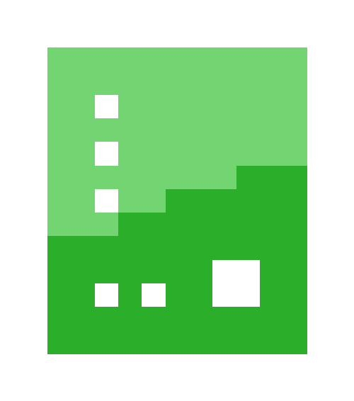 切手【グリーン】