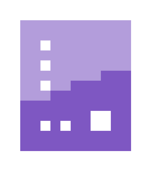 切手【パープル】