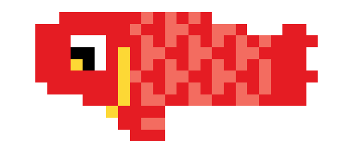 鯉のぼり（緋鯉）【レッド】