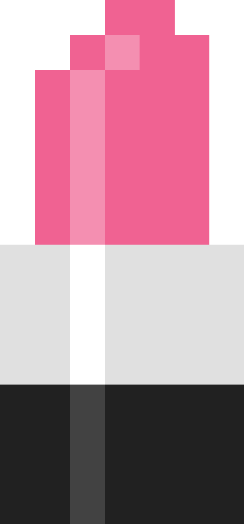 口紅【ピンク/シルバー】