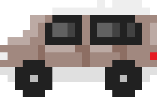 軽自動車02【ブラウン】