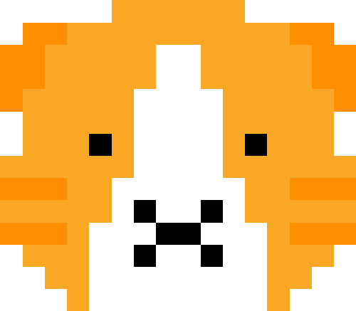 モルモット（赤白）