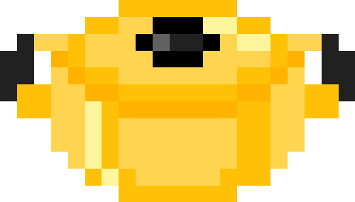 アルミ鍋（両手/蓋あり）【ゴールド】