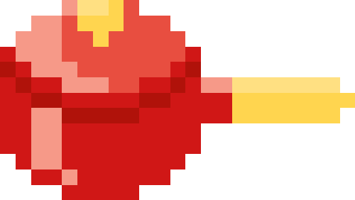 ホーロー鍋（片手/蓋あり）【レッド】