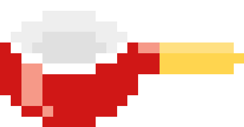 ホーロー鍋（片手）【レッド】