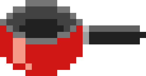 加工鍋（片手）【レッド】