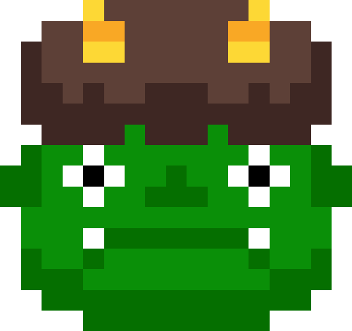 鬼（ツノ2本）【グリーン】