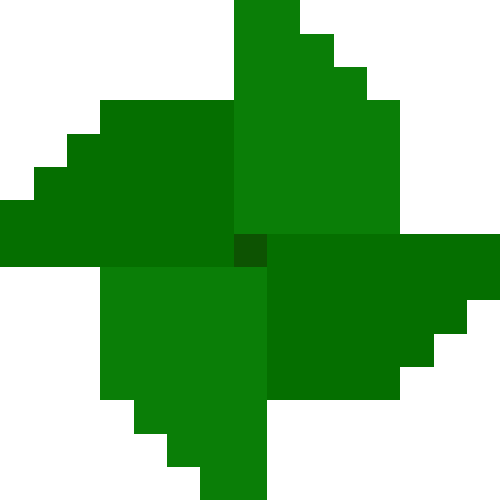 折り紙風車【グリーン】