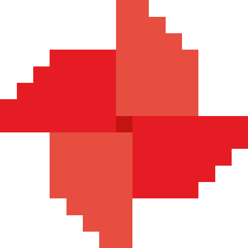 折り紙風車【レッド】