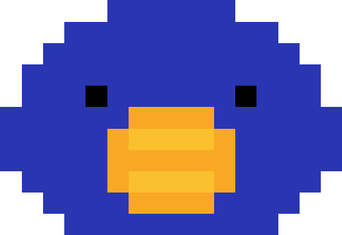 ペンギン02【ブルー】