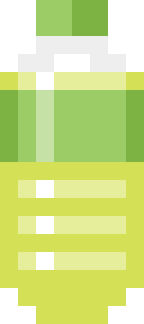 ペットボトル01（緑茶/ラベルあり）