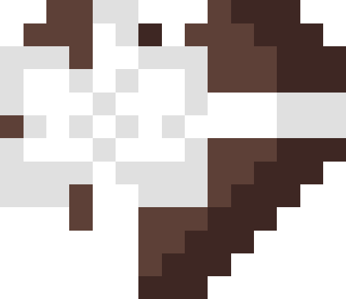 バレンタインプレゼント【ブラウン/ホワイト】