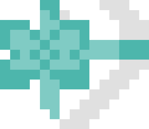 バレンタインプレゼント【ホワイト/グリーン】