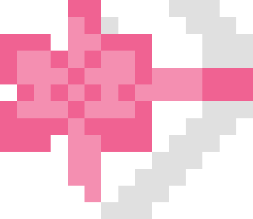 バレンタインプレゼント【ホワイト/ピンク】