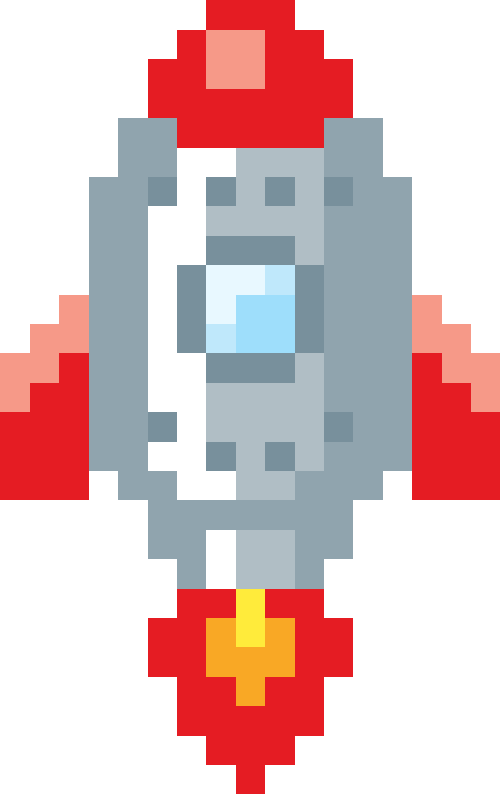 ロケット02（火あり）