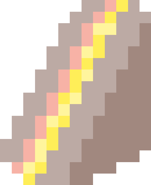 サンドイッチ01（玉子/ハム/ライ麦パン）【三角】