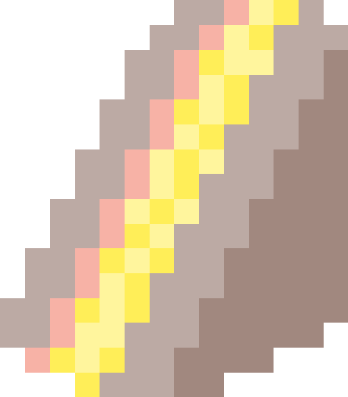 サンドイッチ02（玉子/ハム/ライ麦パン）【三角】