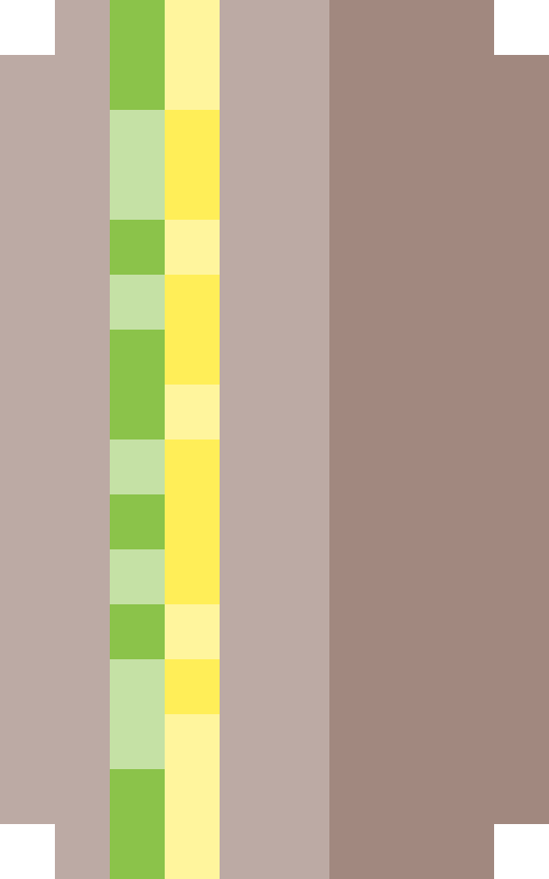 サンドイッチ01（玉子/レタス/ライ麦パン）【四角】