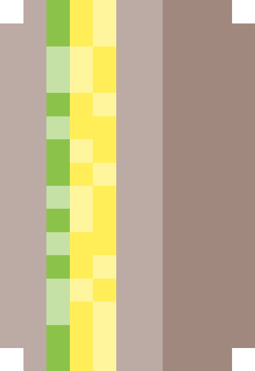 サンドイッチ02（玉子/レタス/ライ麦パン）【四角】