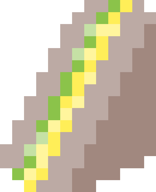 サンドイッチ01（玉子/レタス/ライ麦パン）【三角】