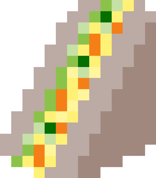 サンドイッチ（ポテトサラダ/レタス/ライ麦パン）【三角】