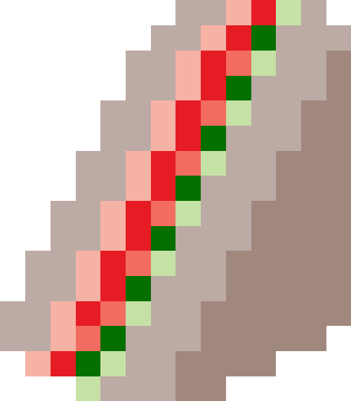 サンドイッチ（トマト/ハム/キュウリ/ライ麦パン）【三角】