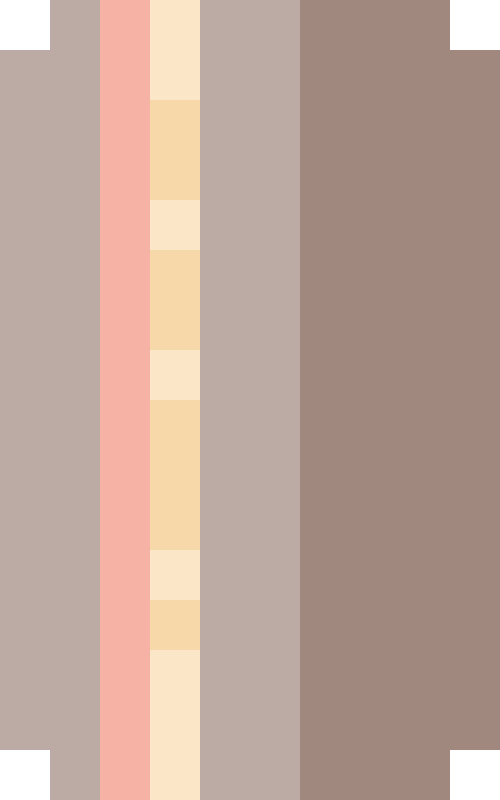 サンドイッチ01（ツナ/ハム/ライ麦パン）【四角】