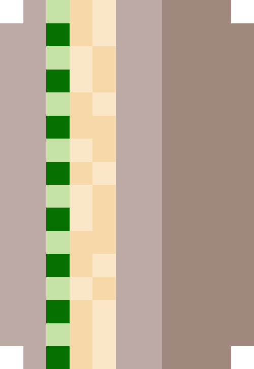 サンドイッチ02（ツナ/キュウリ/ライ麦パン）【四角】