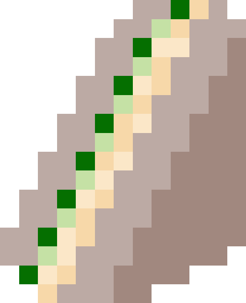 サンドイッチ01（ツナ/キュウリ/ライ麦パン）【三角】