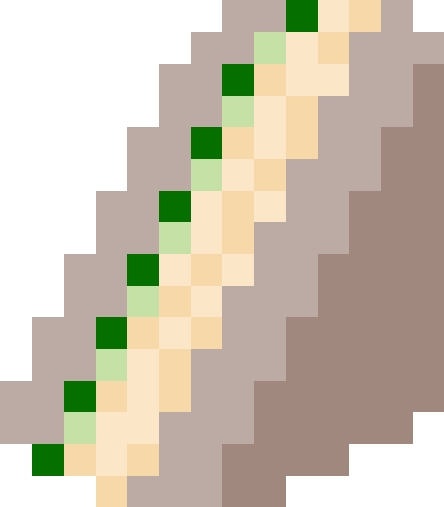 サンドイッチ02（ツナ/キュウリ/ライ麦パン）【三角】