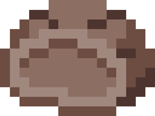 チョコシュークリーム（チョコクリーム）【断面】