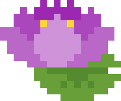 睡蓮02【パープル】