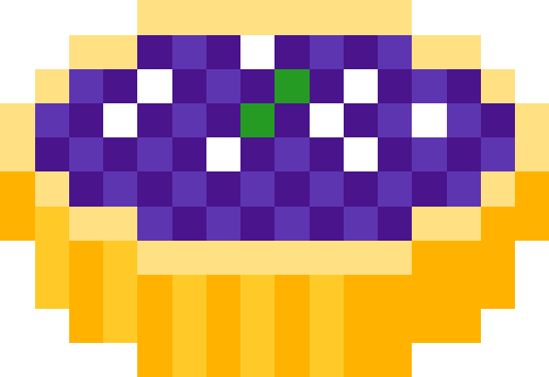 ブルーベリータルト（ミントあり）