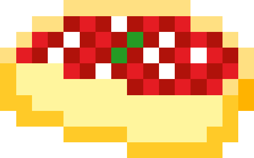 ストロベリータルト（ミントあり）【カット01】