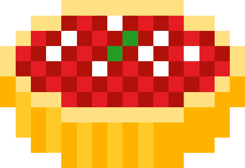 ストロベリータルト（ミントあり）