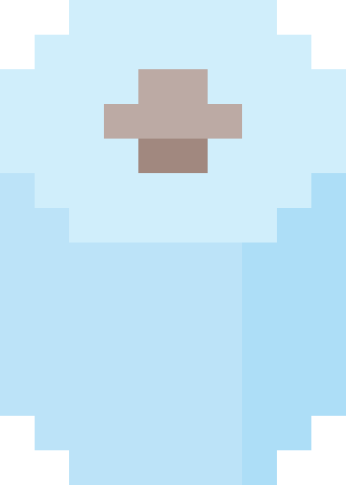 トイレットペーパー01【ブルー】