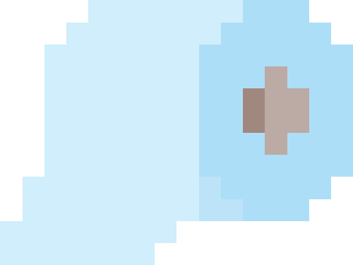 トイレットペーパー02【ブルー】